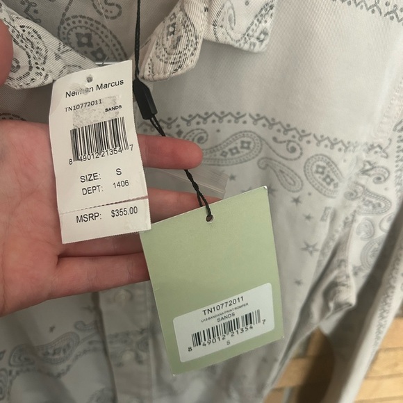 NWT PAM & GELA Bandana Print Romper in Sands Size Small - Picture 7 of 11